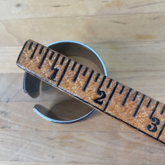 Vintage Floral Etched Napkin Rings Cuffs Set Of 4 Silver Tone - Picture 8 of 9